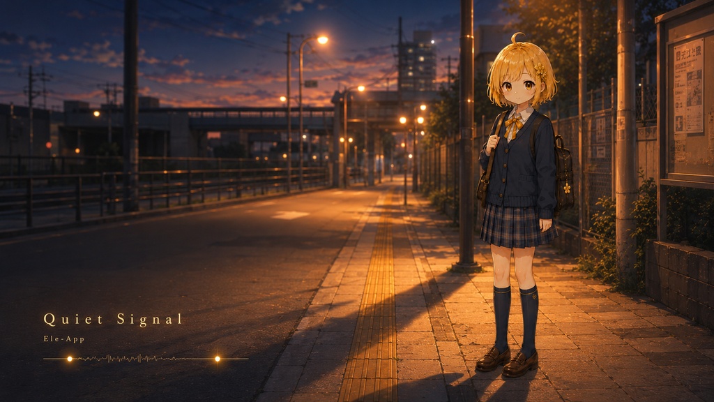 Quiet Signal|Amber Trace Glitch Idol Mix【高音質ダウンロード版】