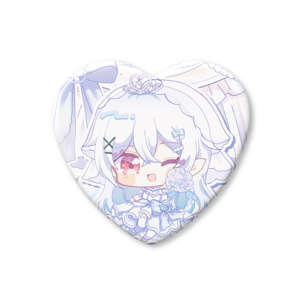 缶バッジ ウエディング