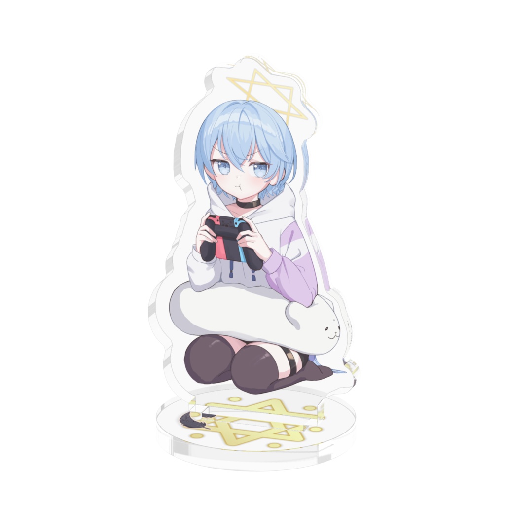 ふてくされひいろ アクリルフィギュア - 50x50mm