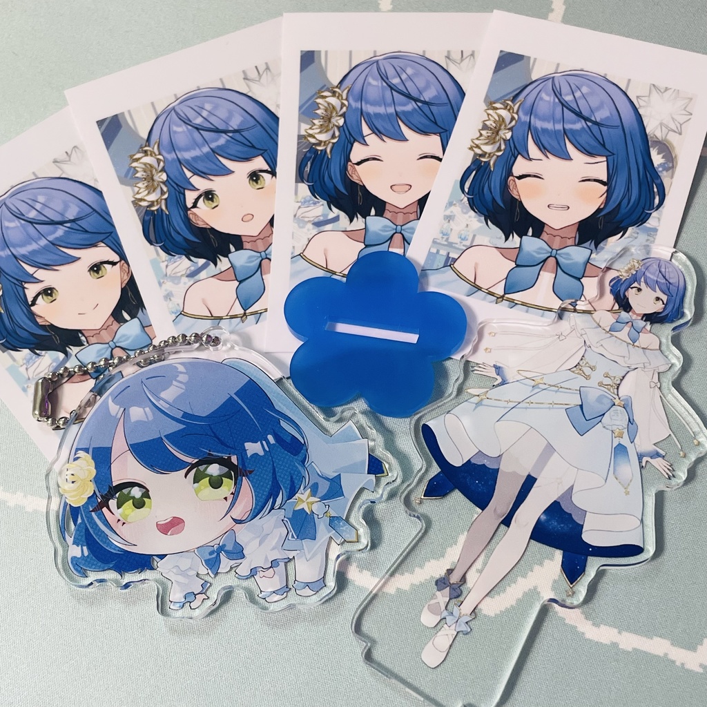 ✧Live2Dお披露目記念✧インスタントフォト風カード全4種(ランダム)