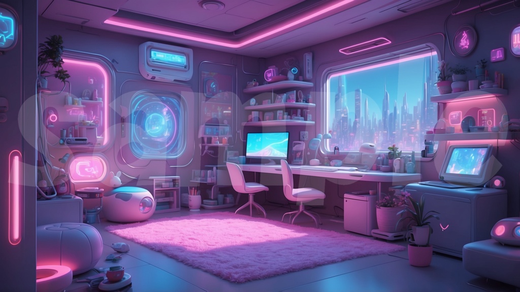 【サイバーパンクルーム】10枚セット