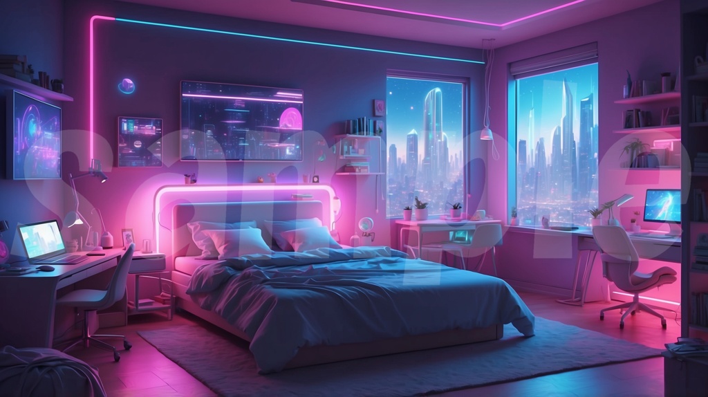 【サイバーパンクルーム】10枚セット