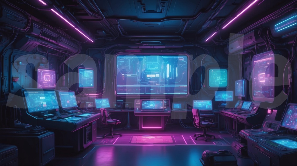 【サイバーパンクルーム】10枚セット