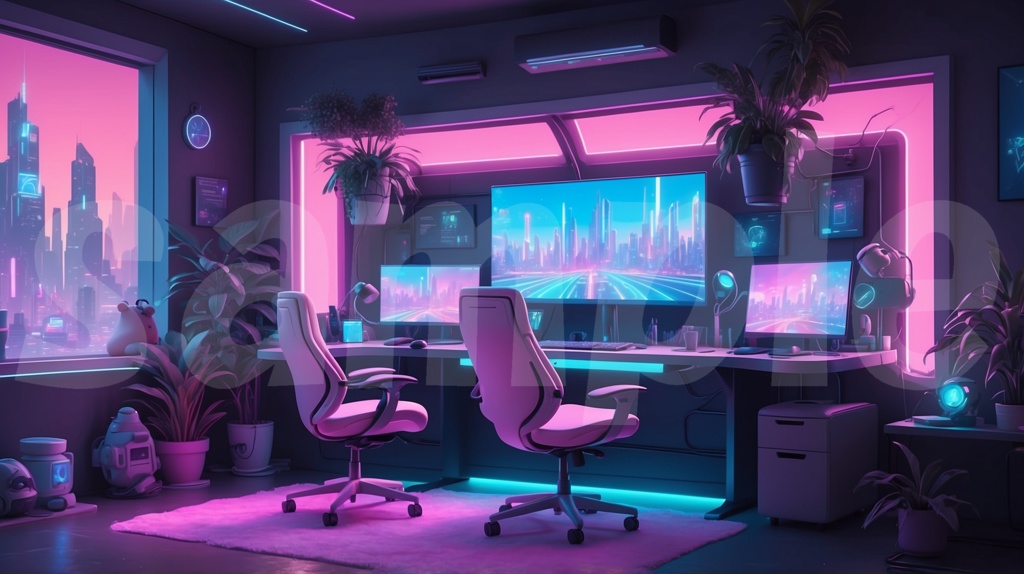 【サイバーパンクルーム】10枚セット