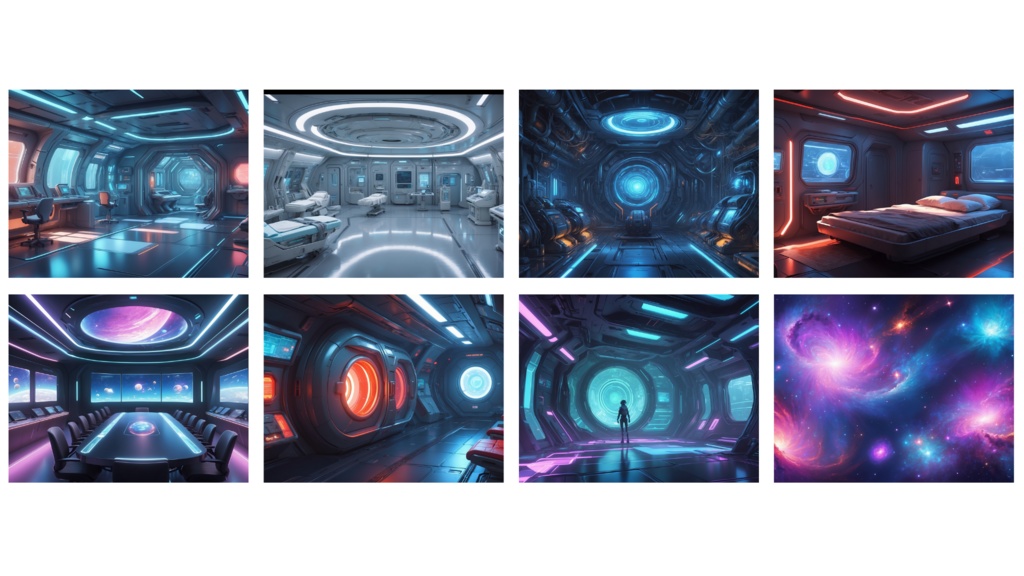 【宇宙船・惑星】20枚セット