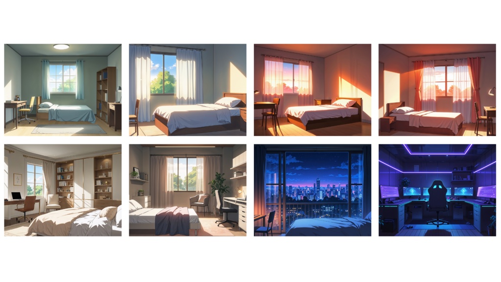 【男性の部屋】10枚セット