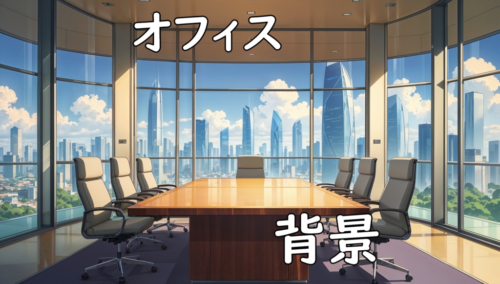 【オフィス背景】10枚セット