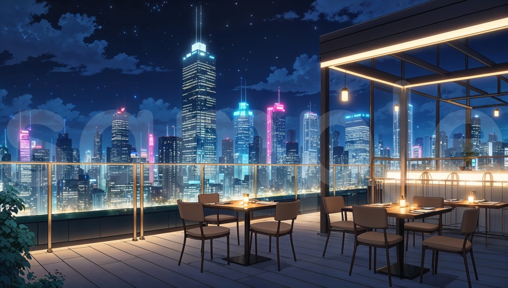 【レストラン背景】10枚セット