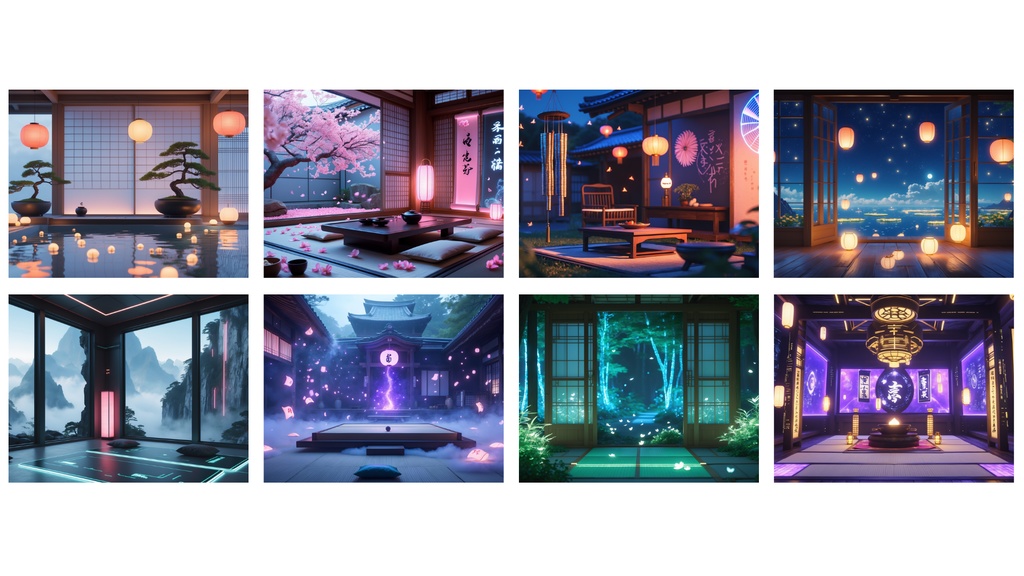 【近未来和室】10枚セット