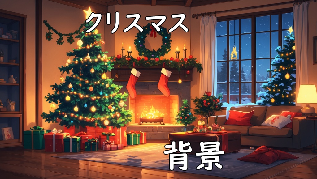 【クリスマス背景】10枚セット