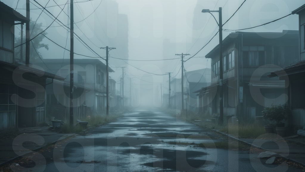 【廃墟背景】30枚セット