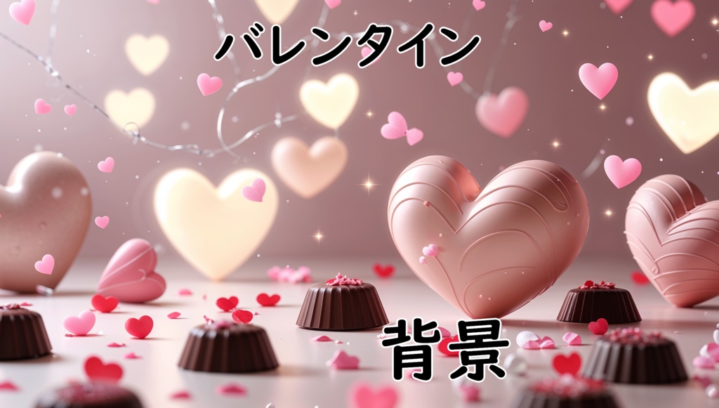 【バレンタイン背景】10枚セット