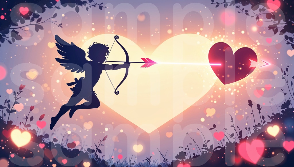 【バレンタイン背景】10枚セット