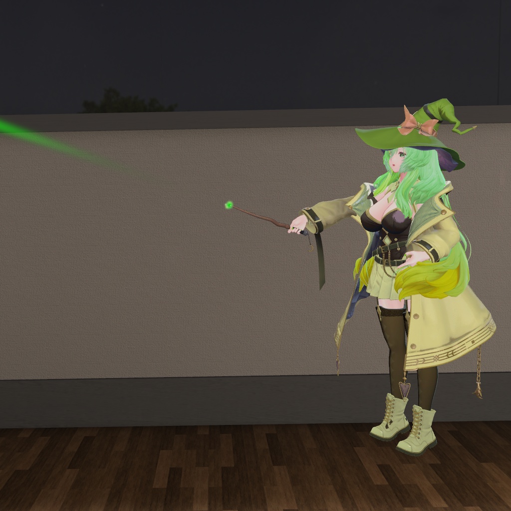 【無料試用版あり】【VRChat用】魔法の杖ギミック