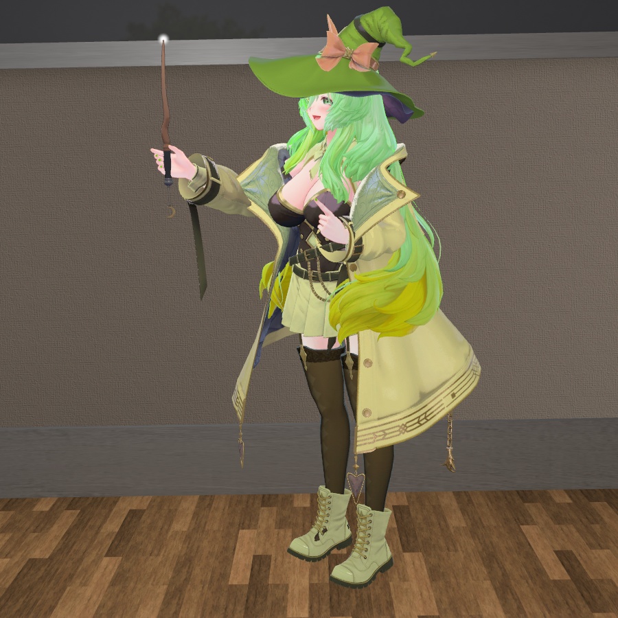 【無料試用版あり】【VRChat用】魔法の杖ギミック