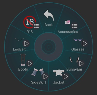 【無料】【VRChat用】LAB BUNNY用 Modular Avatar 追加メニュー