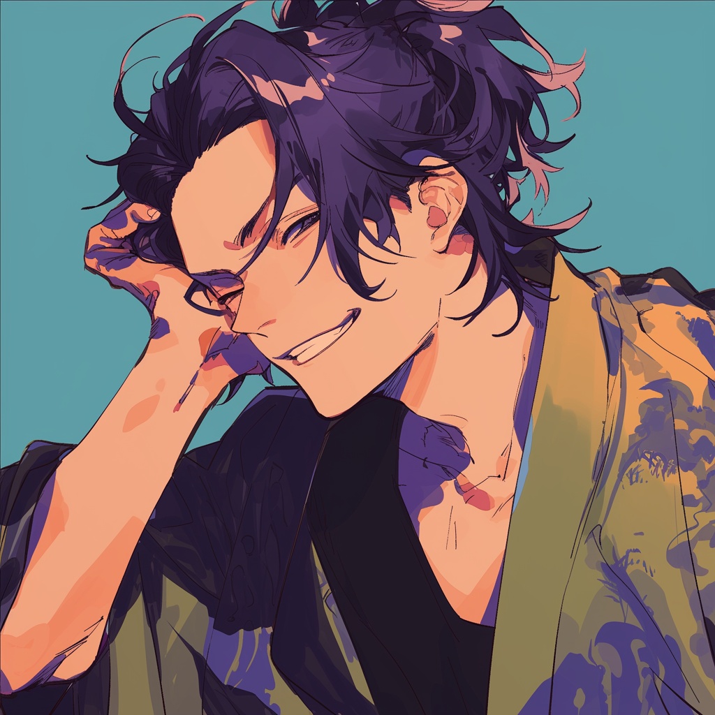 ワンコイン!おまかせアイコンイラスト 1枚 男女選択可