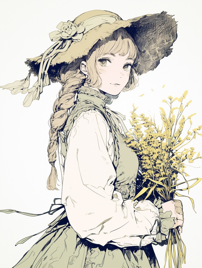 ワンコイン!おまかせアイコンイラスト 1枚 男女選択可