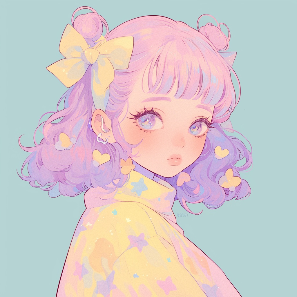 ワンコイン!おまかせアイコンイラスト 1枚 男女選択可