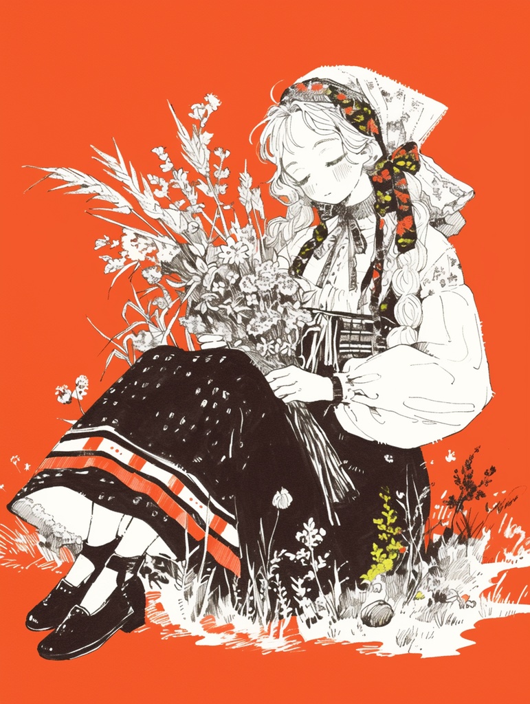 ワンコイン!おまかせアイコンイラスト 1枚 男女選択可