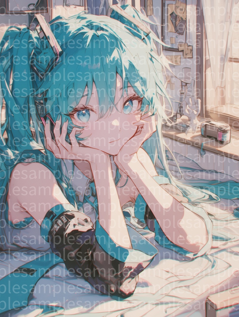 初音ミク イラスト10枚セット 高画質イラスト&アイコン