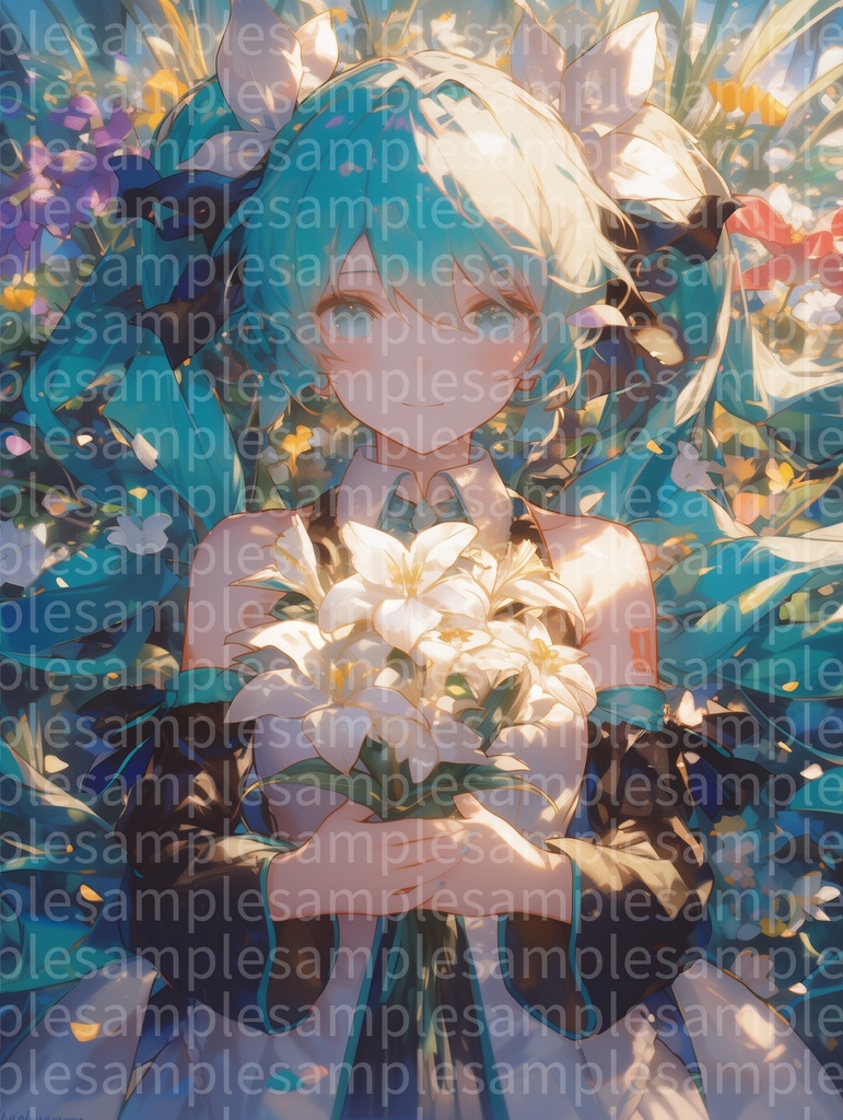 初音ミク イラスト10枚セット 高画質イラスト&アイコン