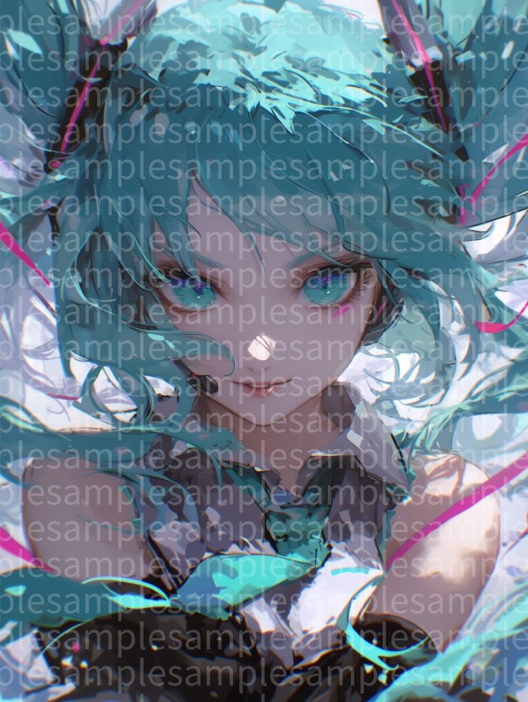 初音ミク イラスト10枚セット 高画質イラスト&アイコン