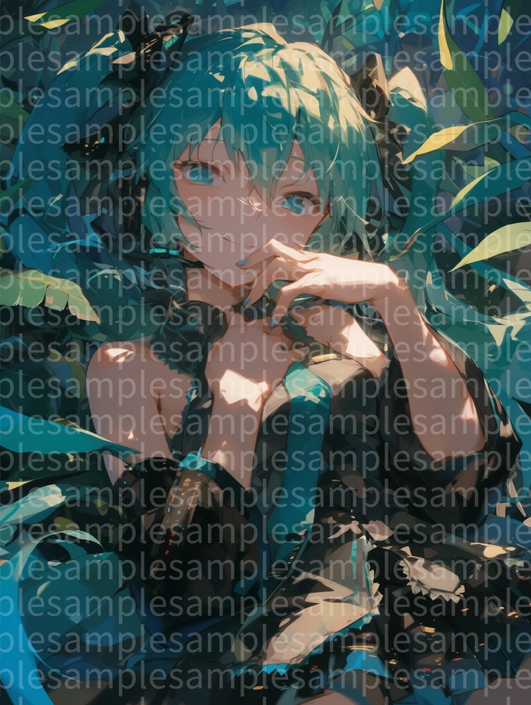 初音ミク イラスト10枚セット 高画質イラスト&アイコン