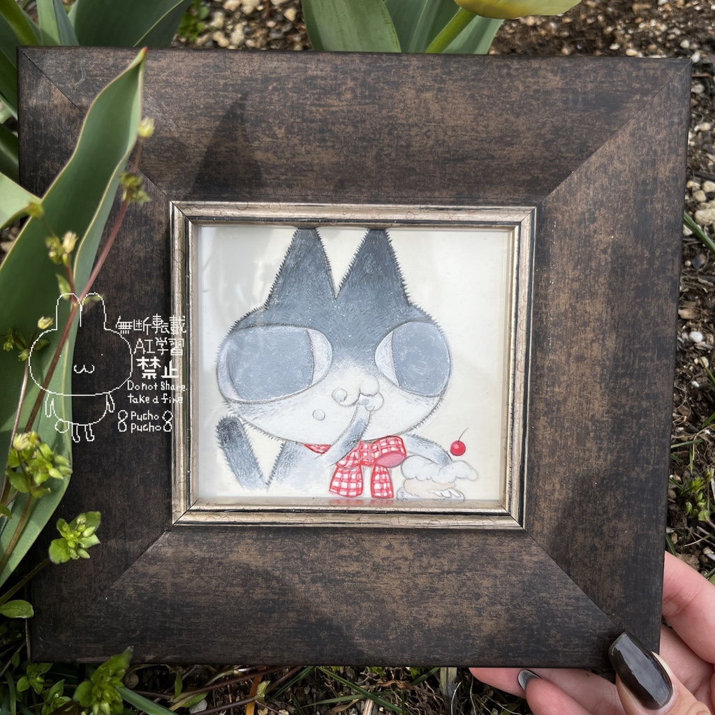 『ケーキ　食べちゃお』原画