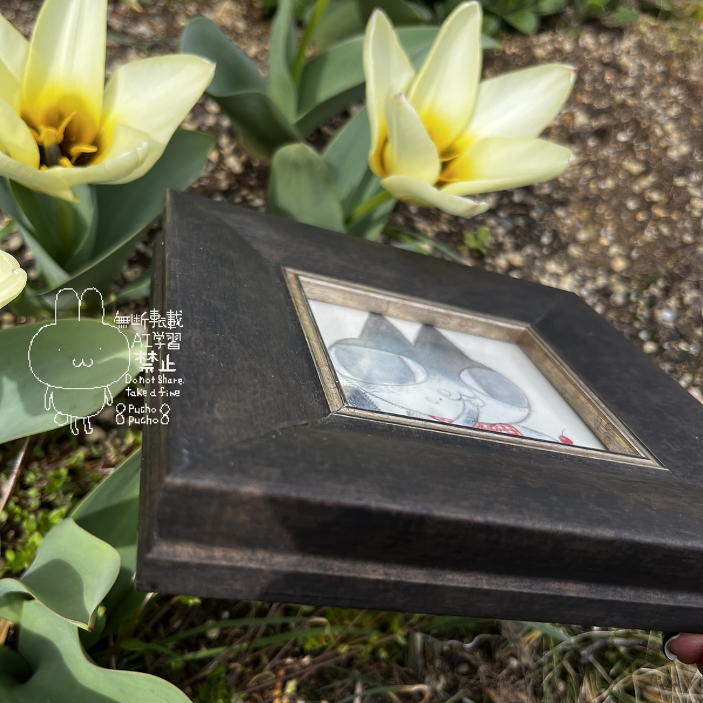 『ケーキ 食べちゃお』原画