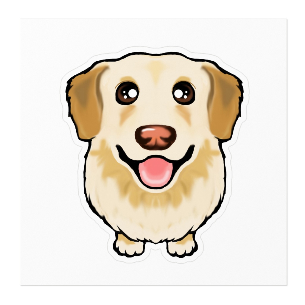 しろうさん ステッカー ABCDOGS