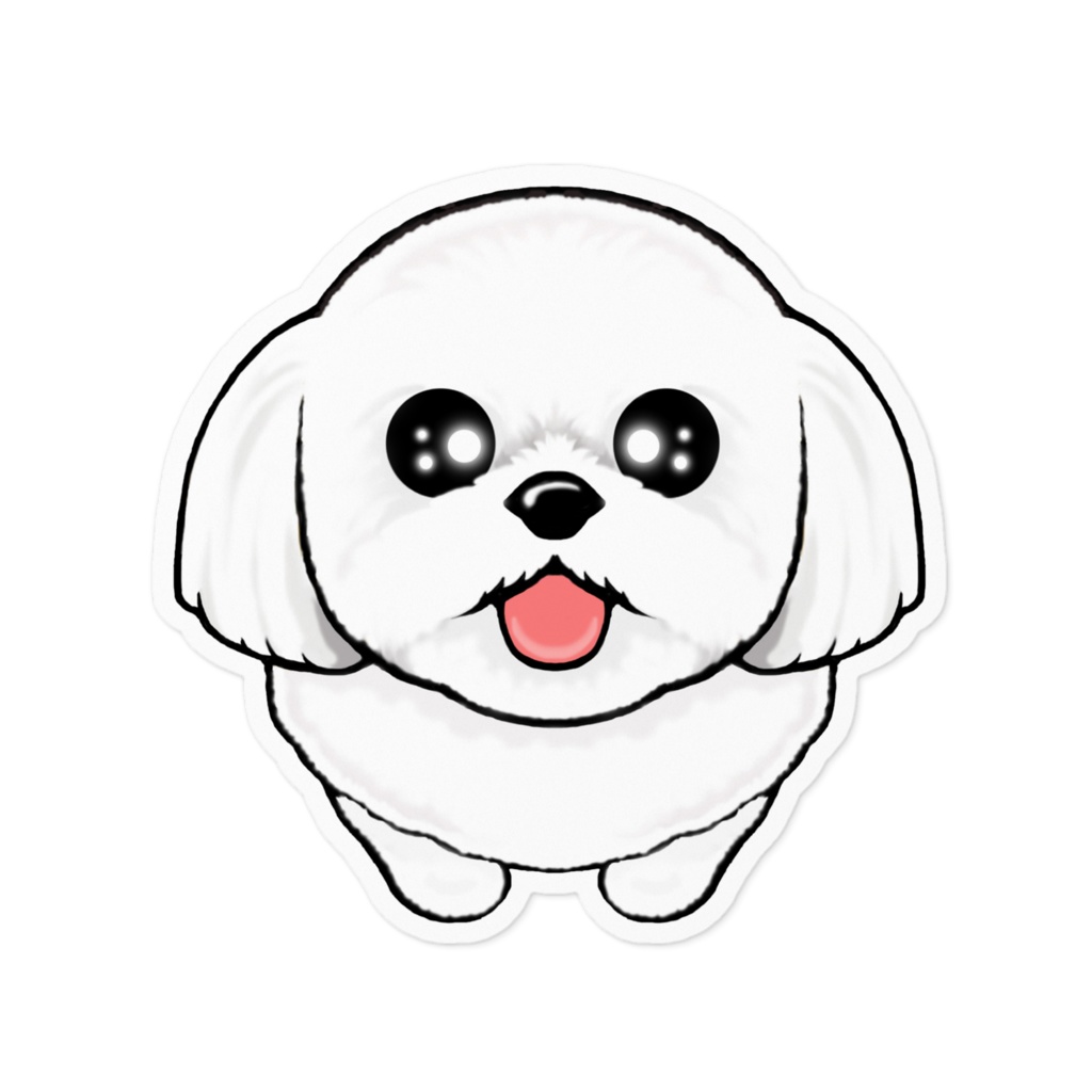 マルチーズ ステッカー ABCDOGS