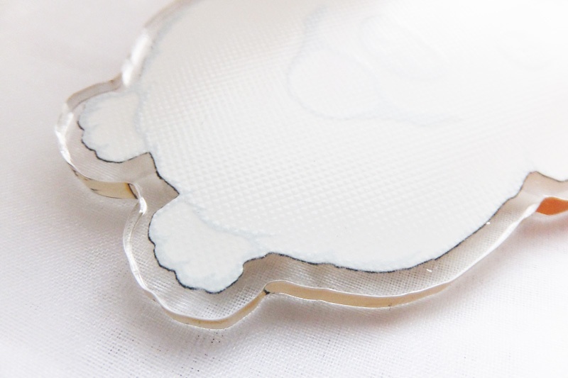 ダックスフンド(レッド) アクリルキーホルダー【S】 ABCDOGS