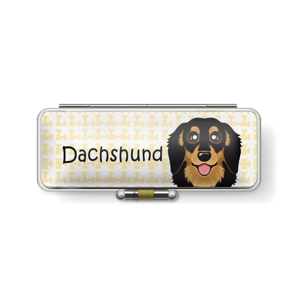 ダックスフンド(ブラックタン) 印鑑ケース ABCDOGS