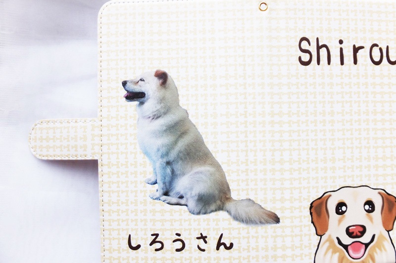 手帳型スマホケース(試作品) ABCDOGS