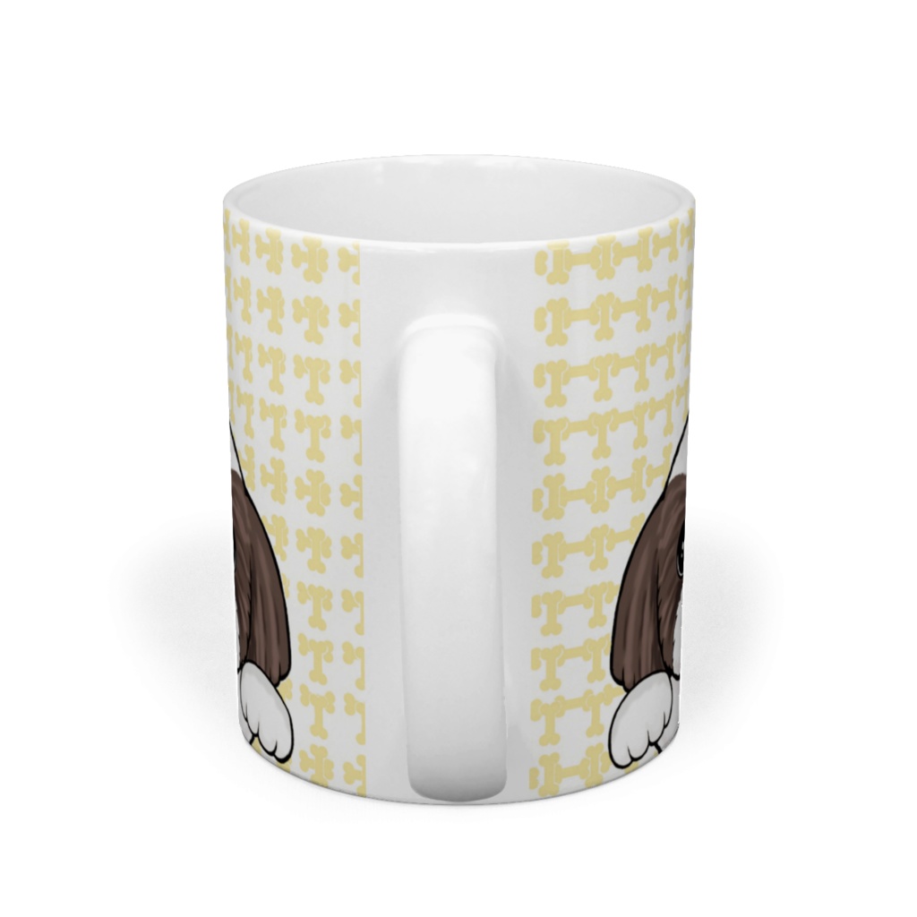 シー・ズー(お手々のグレー) マグカップ ABCDOGS