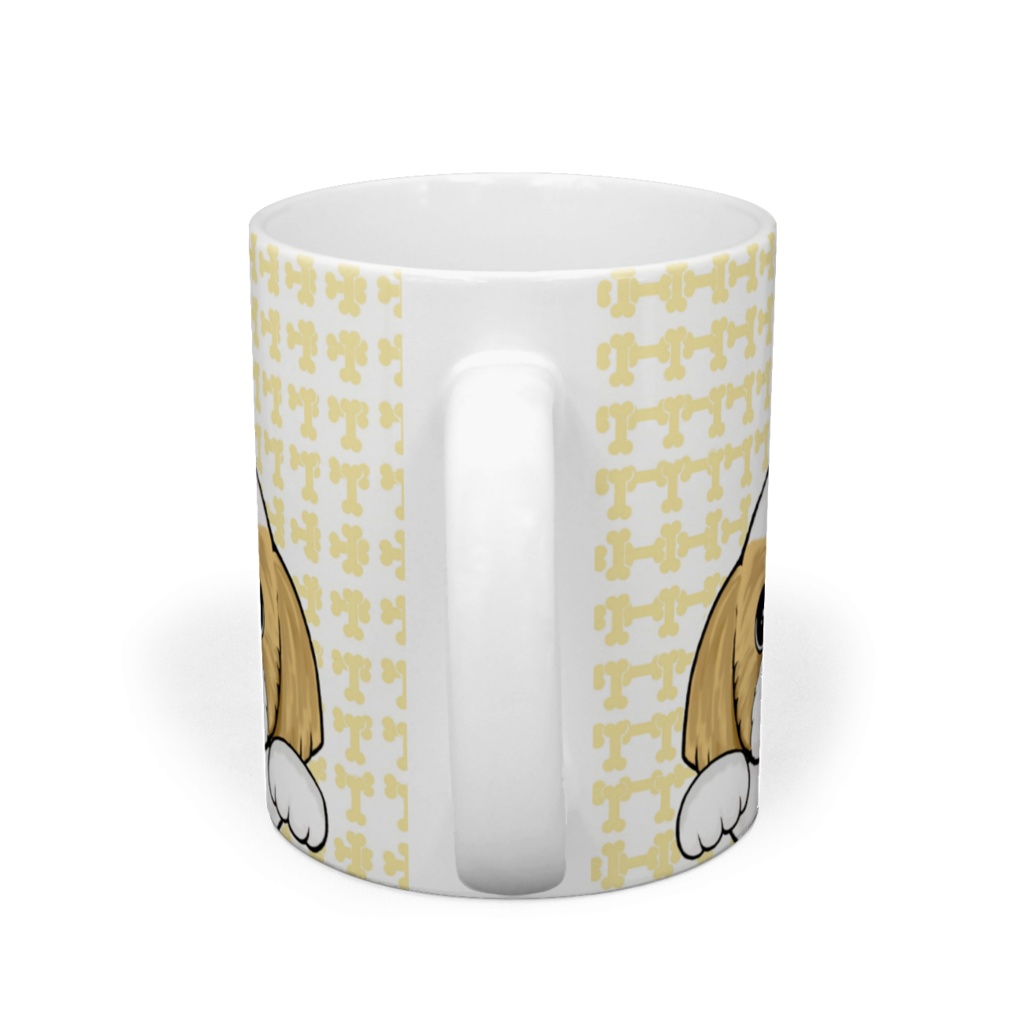 シー・ズー(お手々&薄茶) マグカップ ABCDOGS