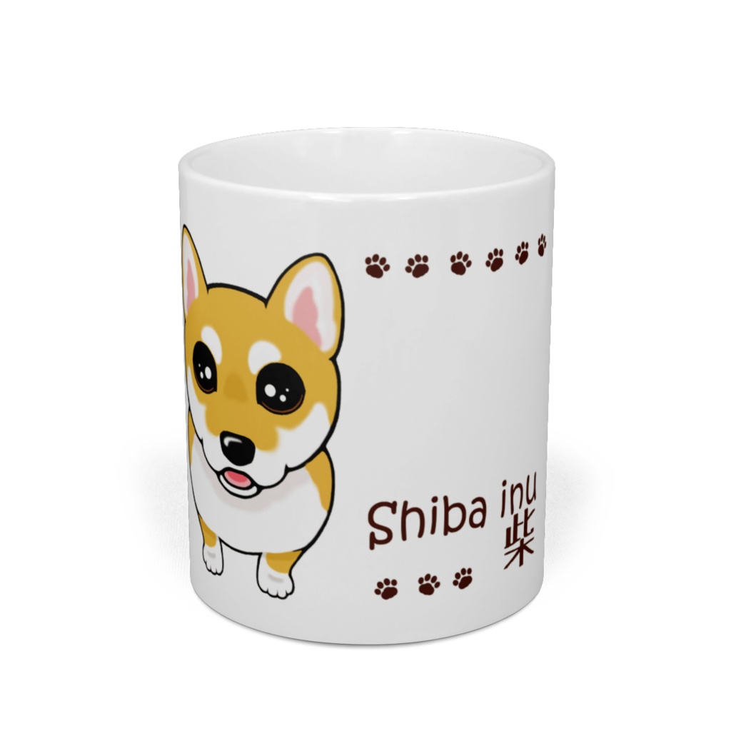 柴犬(赤柴) マグカップ ABCDOGS