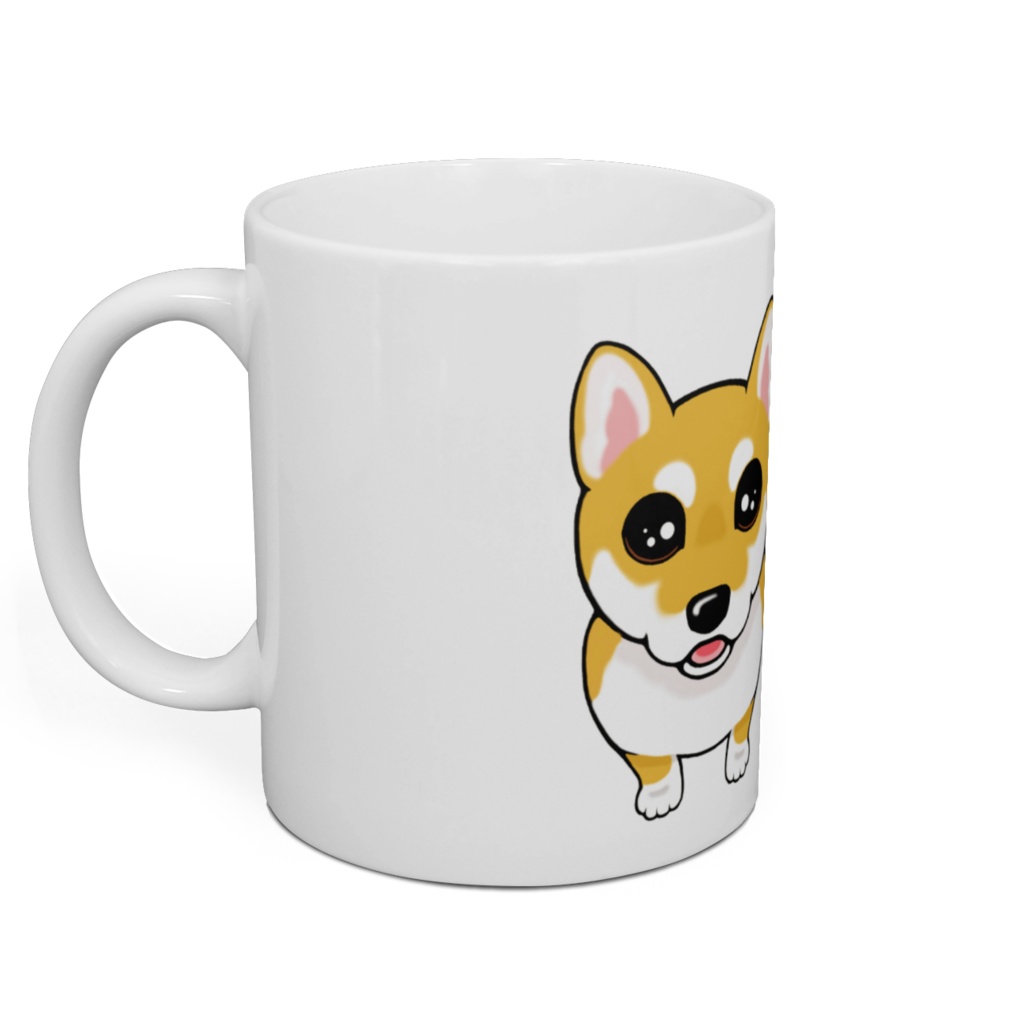 柴犬(赤柴) マグカップ ABCDOGS