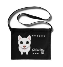 柴犬(白柴) サコッシュ☆4カラー ABCDOGS