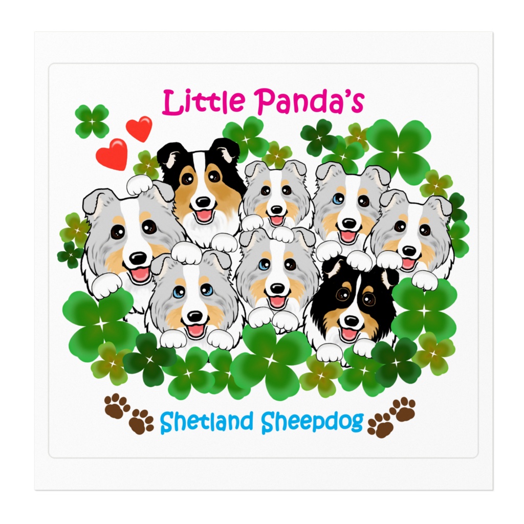 【Little Panda's様専用】クローバーステッカー ABCDOGS