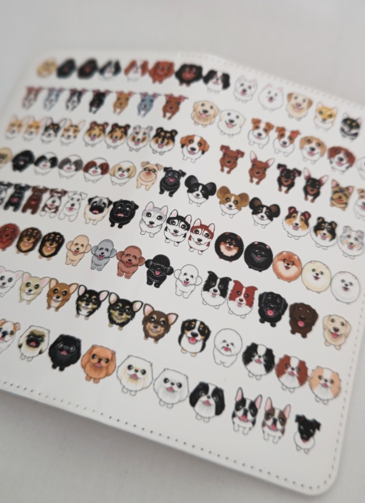 AllDogs手帳型Androidケース L ストラップ穴無し