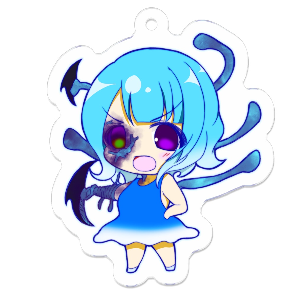 【変異みずみ】アクリルキーホルダー