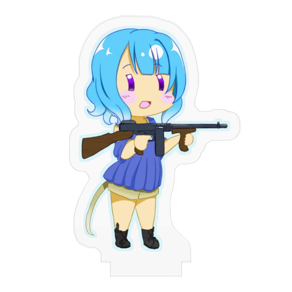 【マシンガンみずみ】アクリルフィギュア