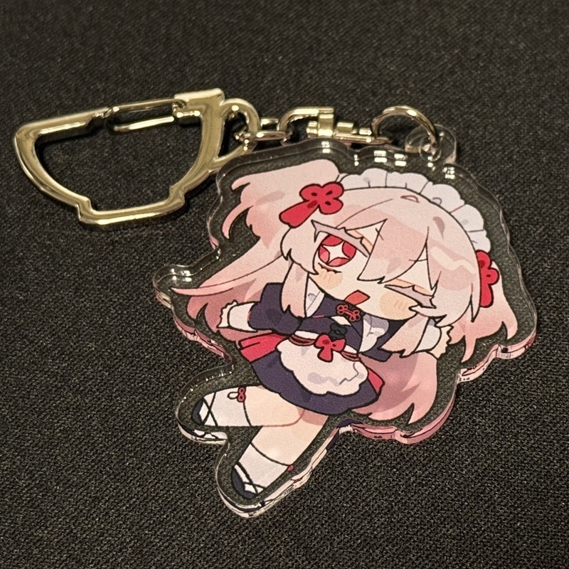 なしたかメイド アクリルキーホルダー(約60mm×50mm)