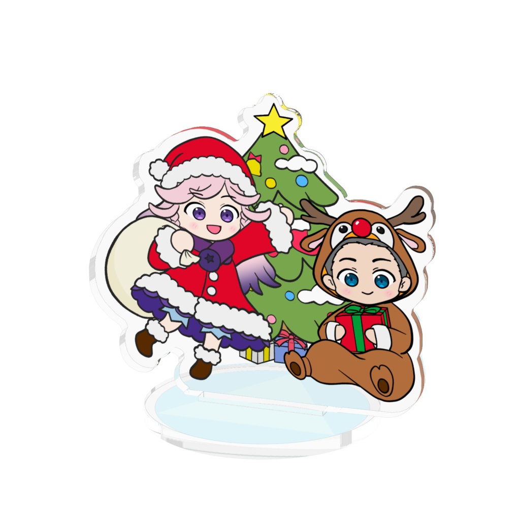 アクスタ 凍星まるや+みずぺんのクリスマス