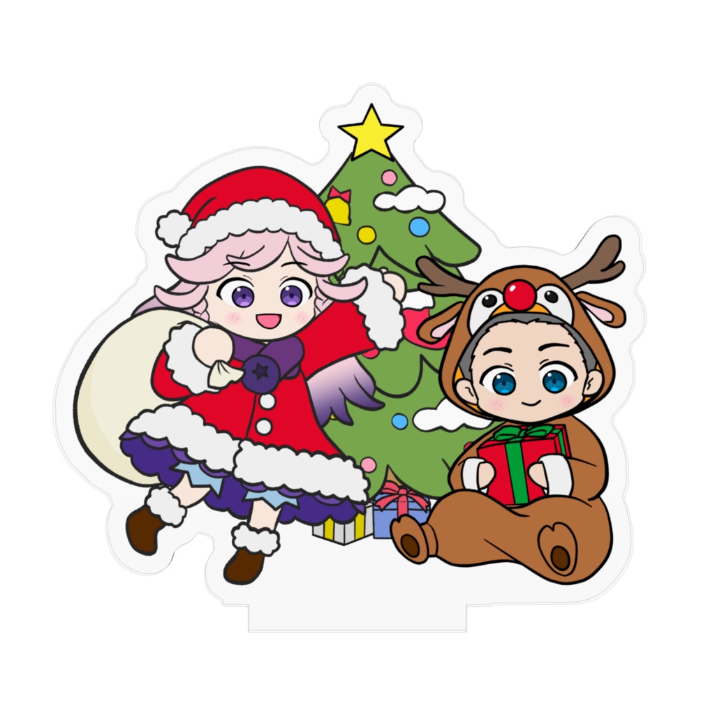 アクスタ 凍星まるや+みずぺん ver.クリスマス