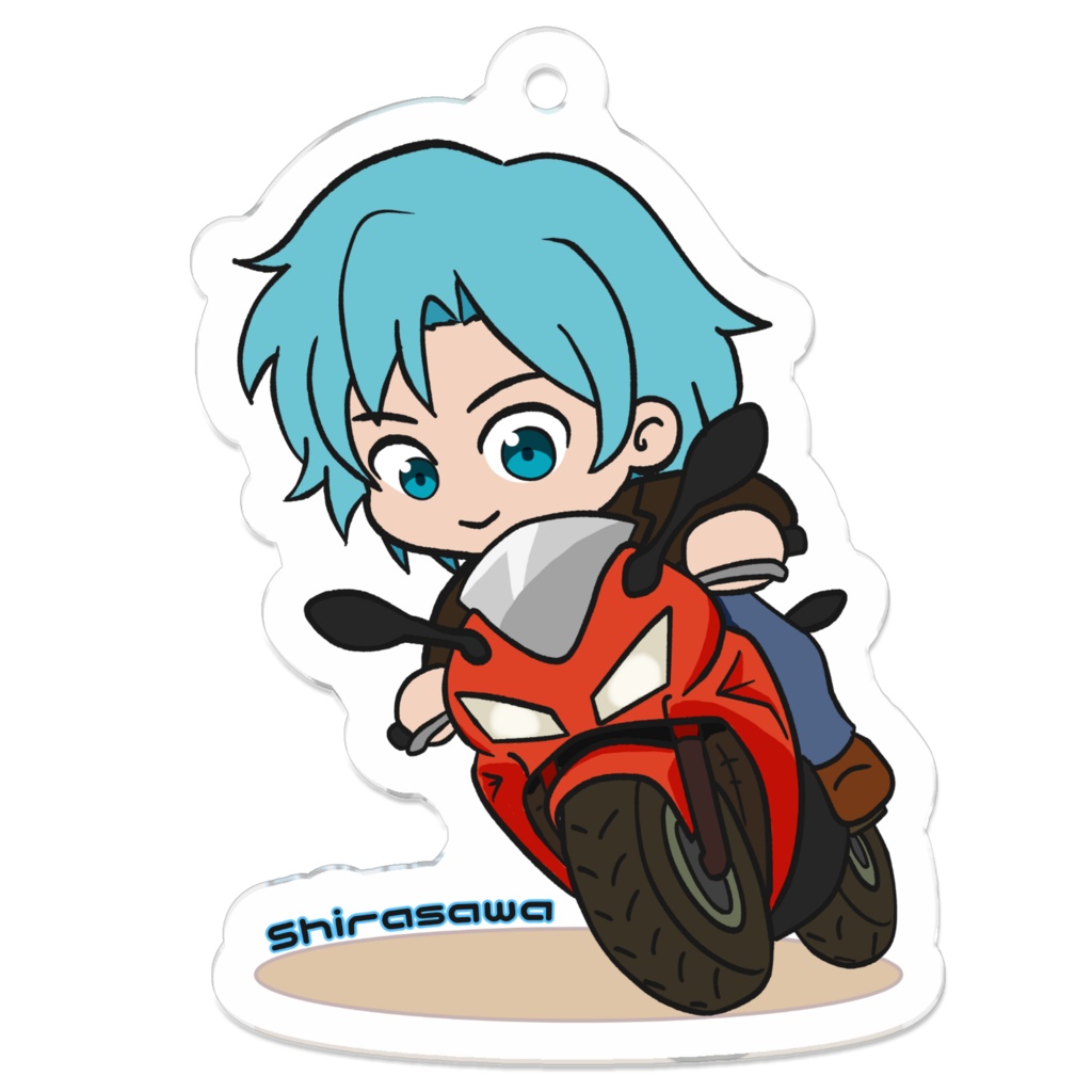 アクキー しらさわ ver.バイク