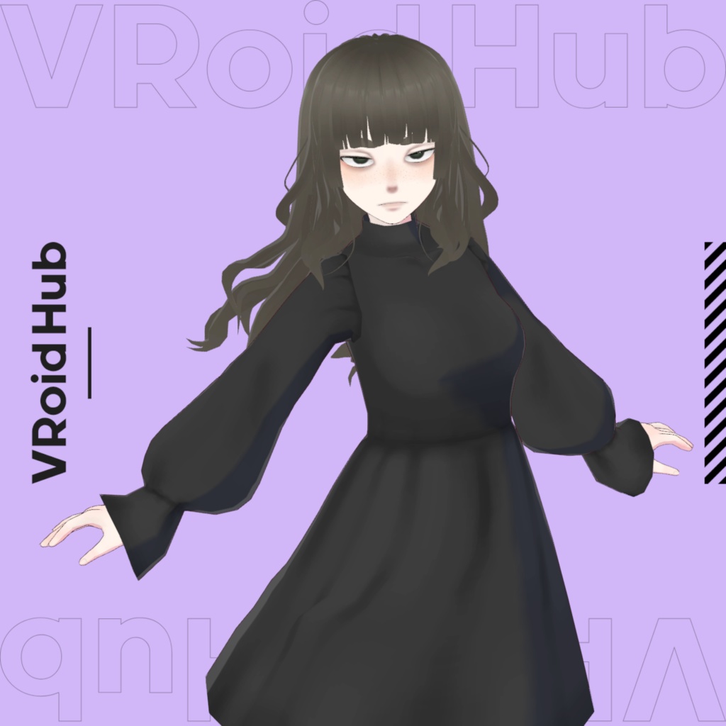 【VRC想定】MarianA_ 【VRoid素体】