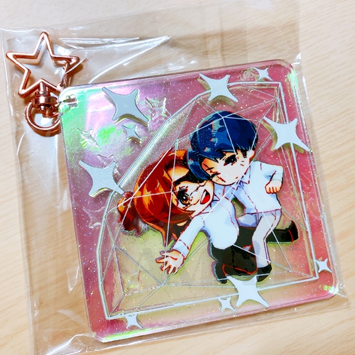 ダイヤモンドリヴァハンアクリルキーホルダー